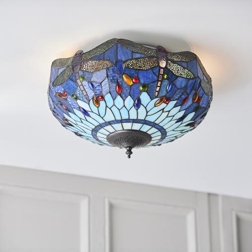 INTERIORS 1900 - Плафон Dragonfly 70722 E27, 2X60W