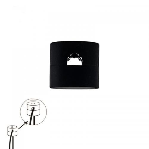 TNL - Pass-through cable hanger for ceiling black PS188-BK