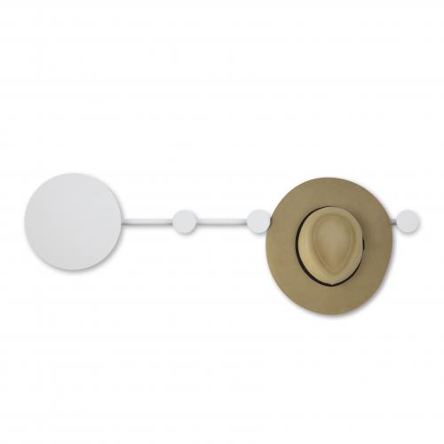 FARO - HAN LED White wall lamp/coat rack Ref.01000
