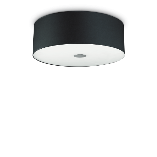 IDEAL LUX - Плафон  WOODY PL4  Nero 103273