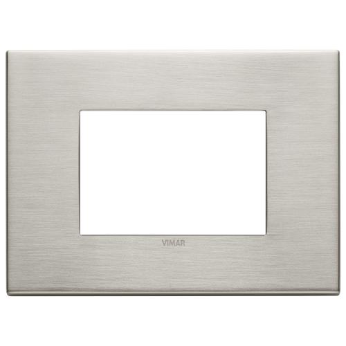 VIMAR - 22653.11 - Eikon Exe Рамка 3М италиански стандарт Brushed nickel