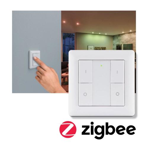 PAULMANN - 5181  Attractively priced starter set Smart Home smik Gateway with wall switch