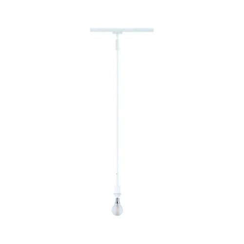 PAULMANN - Основа за пендел 94886 URail pendant DecoSystems Basic✴ E14 max. 20W  dimmable ~230V ✴Бял