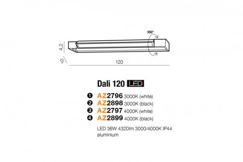 AZZARDO - IP44 Dali  120 AZ2898