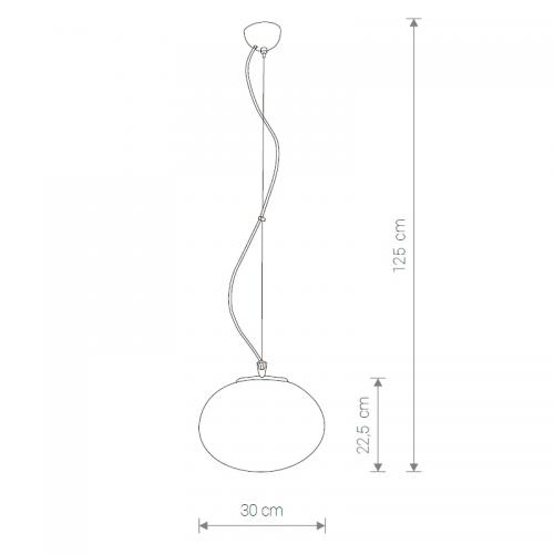NOWODVORSKI - pendant luminaire NUAGE M I 7025