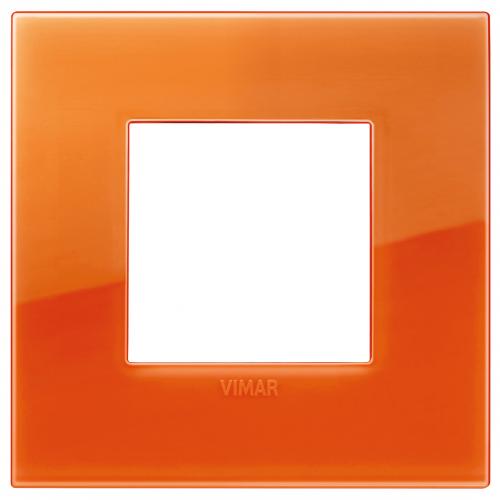 VIMAR - 19642.63 - Classic plate 2M Reflex orange