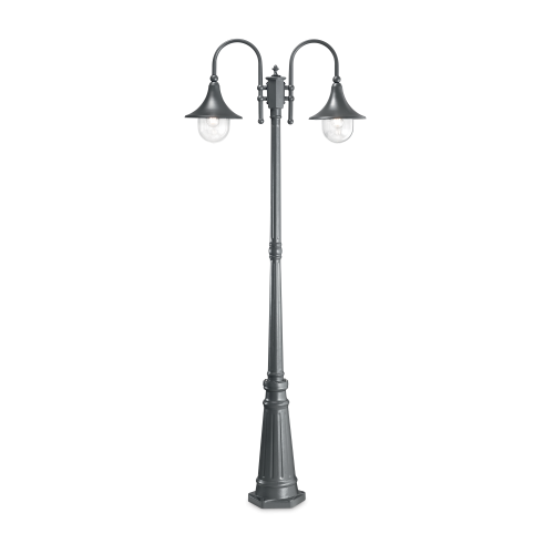 IDEAL LUX - Градински стълб  CIMA PT2 246833 Е27, 2X60W
