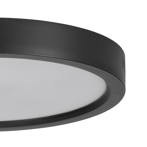 EGLO - surface-mounted light IDUN-E Ø:285mm 17W 2000lm 3000K black - 74158