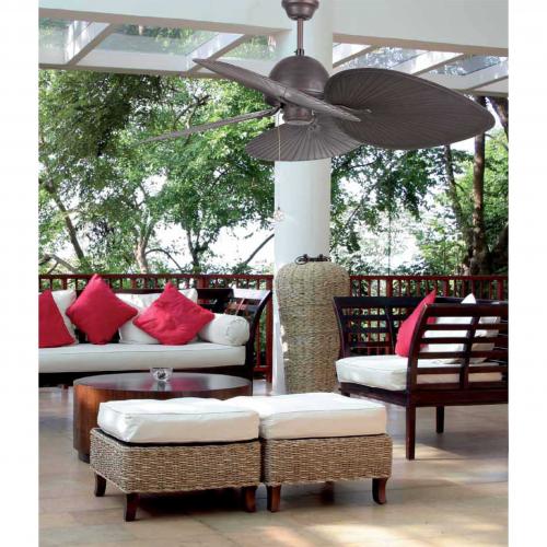 FARO - CUBA Brown ceiling fan Ref.33352