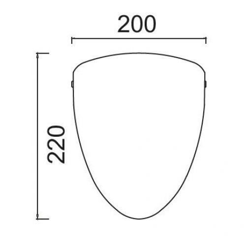 ACA LIGHTING - Аплик DL477C 1XE27 11X21XH20cm
