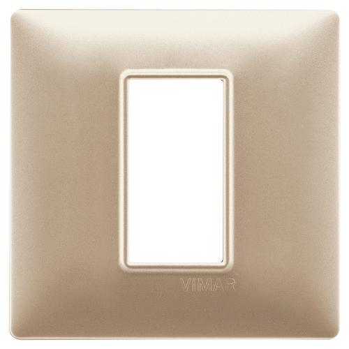VIMAR - 14641.22 - Plate 1M techn. matt champagne
