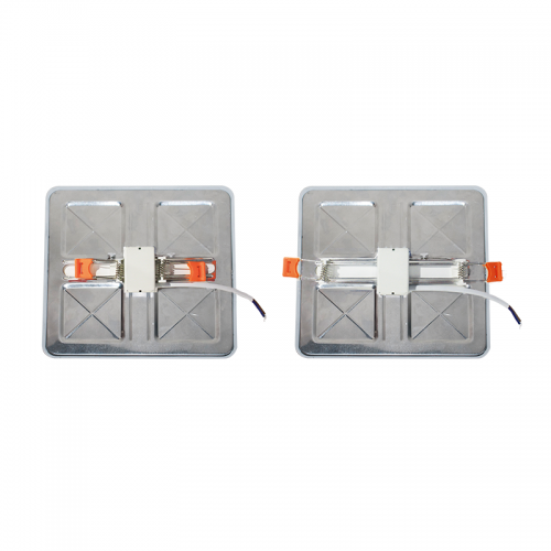 ACA LIGHTING - LED панел FLEXI бял за вграждане квадрат FLEXI930SW 9W 3000K 700lm 120° Ra80