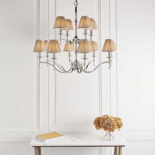INTERIORS 1900 - Полилей   STANFORD 63632 nickel   E14, 12x40W