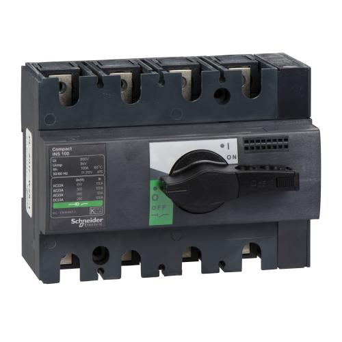 SCHNEIDER ELECTRIC - Switch disconnector INS125 4P 125A ComPact 28911