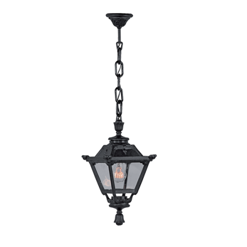 ELMARK - GOLIA HANGING GARDEN LANTERN 1XE27 IP55 BLACK 96GOLIAP/BL