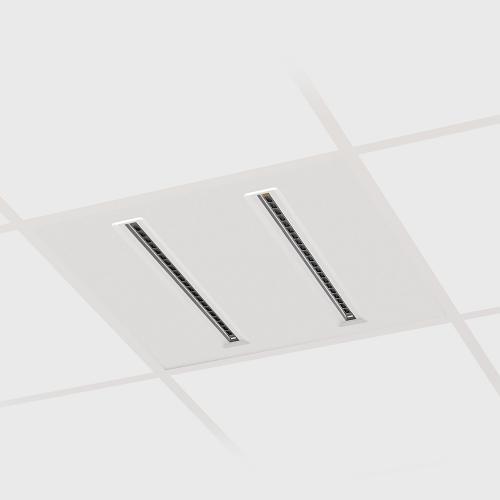 POLARIS LIGHTING - APOLLO UGR<16 LED PANEL 595/595/10мм 44W 4000K 2640lm 80˚ white 2006