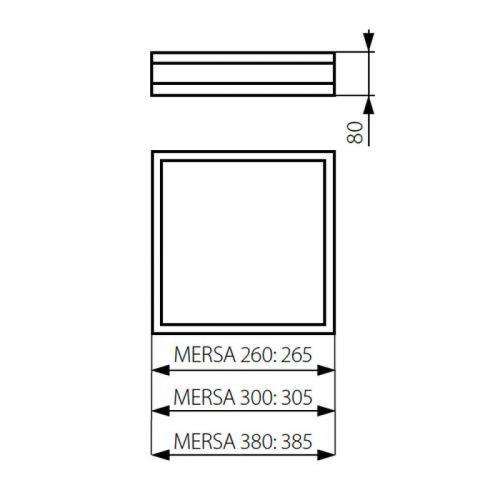KANLUX - Плафон MERSA 380-B/M (29051)