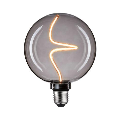 PAULMANN - LED Декоративна крушка  29238   Floating Shine Standard 230V LED Globe ⚡ E27 ⚡ 150lm ⚡ 4W ⚡ 1800K dimmable ✴ Опушено стъкло