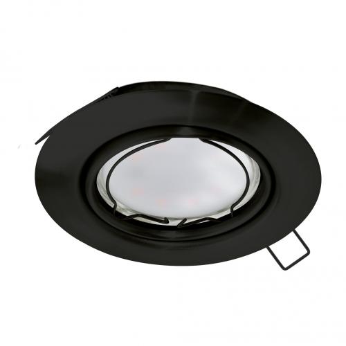 EGLO - СПОТ за вгр. LED 4,6W черно подв. PENETO 900751
