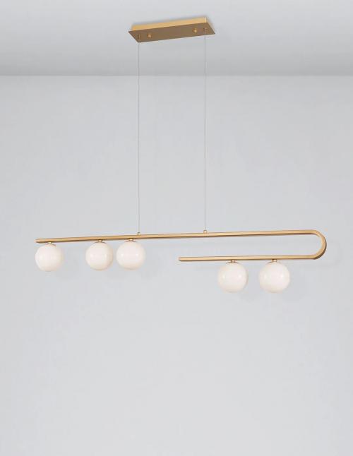 NOVA LUCE - Пендел CANTONA 9960616 G9, 5X5W