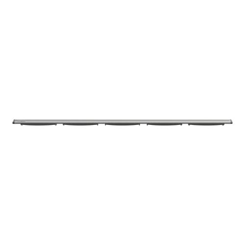 SCHNEIDER ELECTRIC - SDD370805 Sedna Elements - horizontal 5-gang frame - scrached aluminium