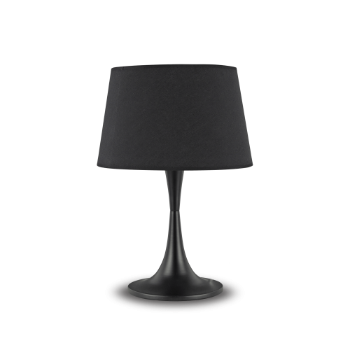 IDEAL LUX - Настолна лампа  LONDON  TL1  BIG  Nero  110455