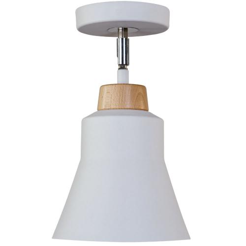 LIS LIGHTING - ceiling luminaire  WOOD 5802PL-H01 E27, 1x40W, H:30, D:17cm, white