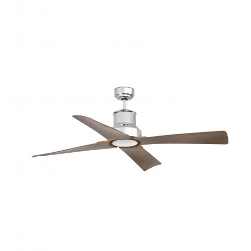 FARO - WINCHE Chrome ceiling fan with DC motor Ref.33482