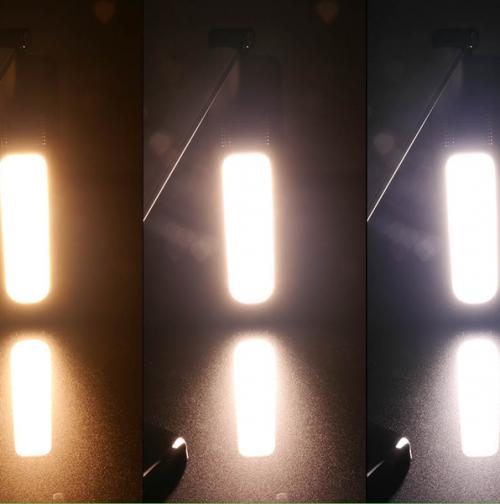 V-TAC - 7W LED Настолна Лампа 3 в 1 Димируема черна SKU: 7040 VT-1009D