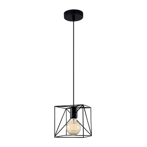 ELMARK - TARI  PENDANT 1xE27 BLACK 955TERI1/BL