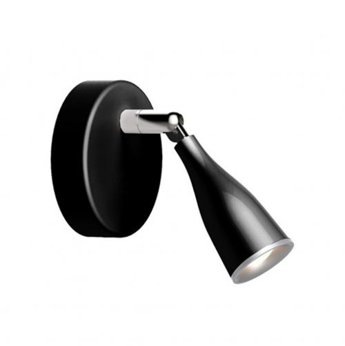 V-TAC - 4.5W LED Wall Lamp 3000K Black SKU: 218263 