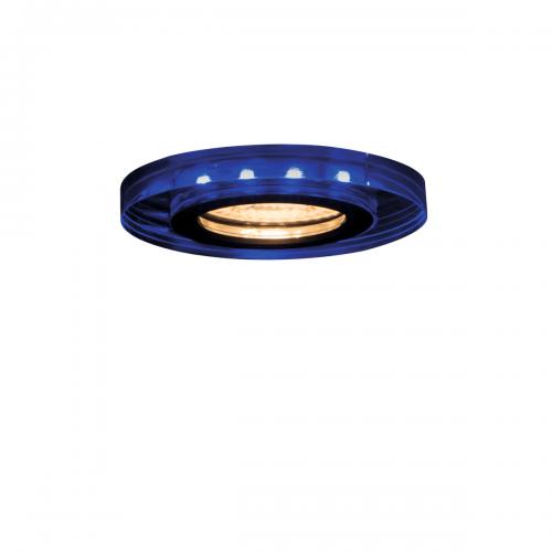 KANLUX - Ceiling-mounted spotlight fitting SOREN O-BL WW 20W GU10 20IP  24411 