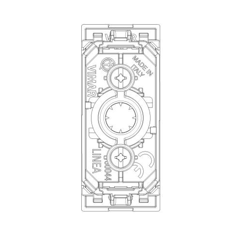 VIMAR - 30044.G Кабелен изход Linea, 1M, Black