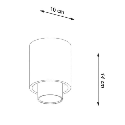SOLLUX - noon lamp    NESI black SL.0982
