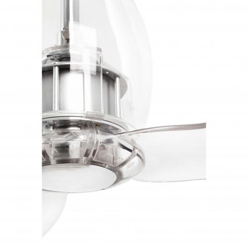 FARO - ETERFAN Transparent ceiling fan with DC motor 33381WP