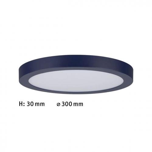 PAULMANN - LED Панел  70986  LED Panel Abia round 300mm◾ 22W ◾2200lm◾ 2700K✴Нощно синьо