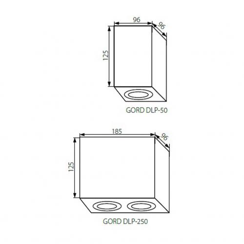 KANLUX - GORD DLP 50-W (25470)