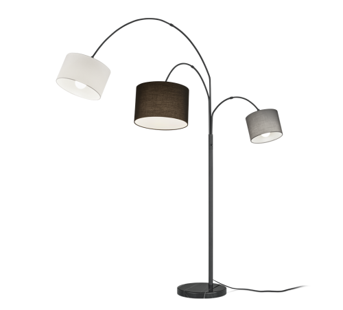 TRIO - floor luminaire  CLARK 401700317 E27, 3X60W
