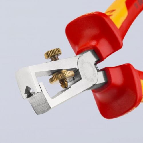 KNIPEX - Insulation Stripper With opening spring, universal 160мм 1106160