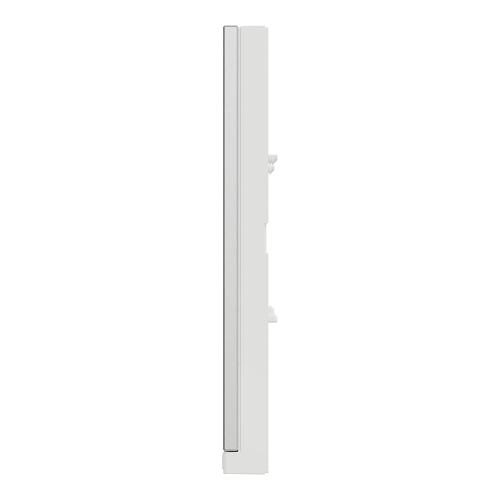SCHNEIDER ELECTRIC - NU610380 декоративна рамка тримодулна алуминий Unica Pure