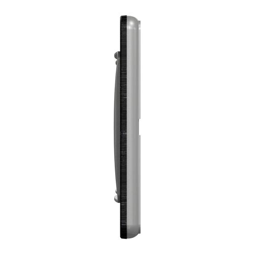 SCHNEIDER ELECTRIC - SDD391803 Sedna Elements - horizontal 3-gang frame - volcanic rock