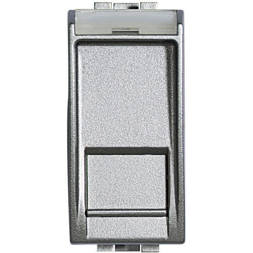 BTICINO - NT4279C5E Компютърна розетка RJ45 кат.5 UTP Алуминий