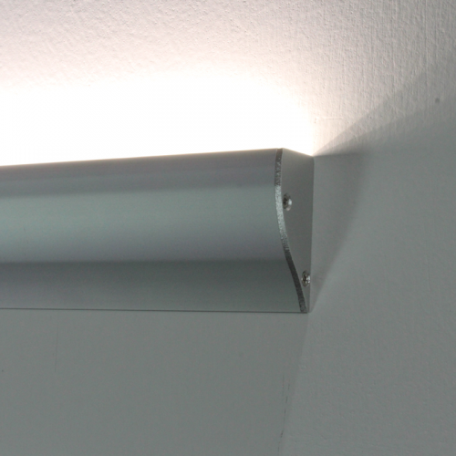ACA LIGHTING - HID ALUMINUM PROFILE P62NU WITH OPAL PC DIFFUSER 2m/pc 