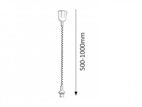 RABALUX - Пендел  ROLLY 9923 E27, 60W, бронз