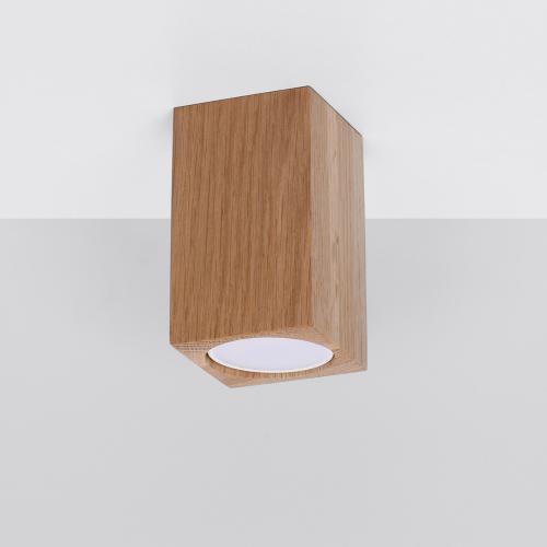 SOLLUX - Downlight for surface mounting KEKE 10 oak SL.1040
