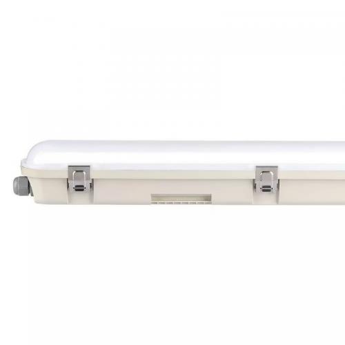 V-TAC - LED Влагозащитени Тяло SAMSUNG Чип 120см 36W Сензор Стоманен Клип 6500К SKU: 20469 