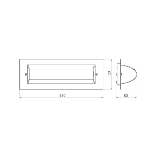 ATRA - 5202 Aria grey IP54 
