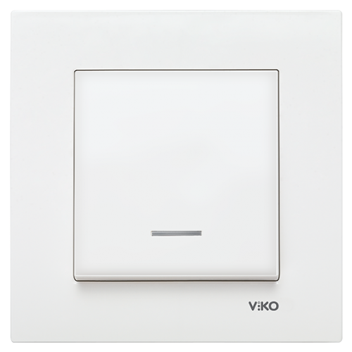 VIKO - 9096 0019 One-way Switch, Illuminated Viko Karre