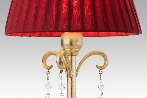 INCANTI - Полилей  COSTANZA ICT C8 21 04 CAND 8X42W E14 ORO/ROSSO