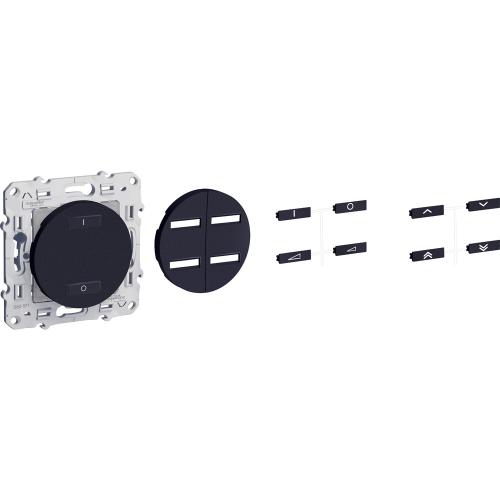 SCHNEIDER ELECTRIC - S540571 Odace Wireless - universal emitter - blind and light - anthracite